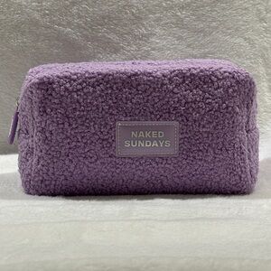 Naked Sundays Fluffy Lilac Purse NWOT